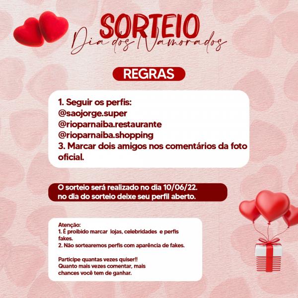 Participe do sorteio 