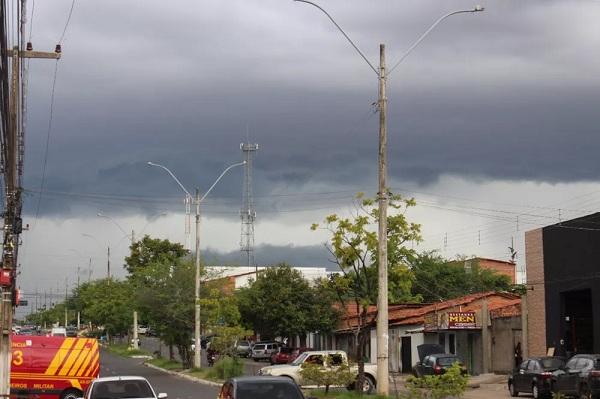 Previsão de chuva em todo o Piauí.(Imagem:Lívia Ferreira/g1 PI)