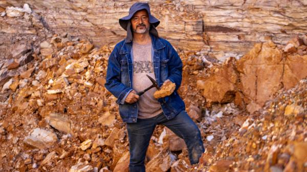 &Eacute;rico Gomes, professor IFPI e coordenador do projeto em parceria com a professora Lilane Brand&atilde;o da Uespi. (Imagem:Maria Catiany)