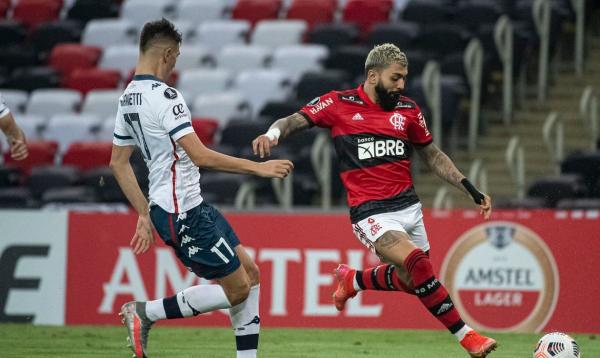Flamengo inicia disputa com Vélez por vaga na final da Libertadores.(Imagem:Alexandre Vidal/Flamengo/Direitos Reservados)