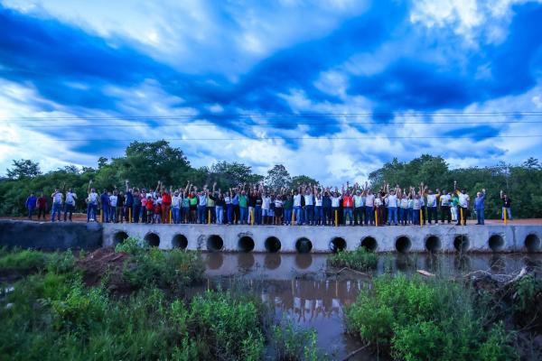 Obra melhora o acesso e beneficia mais de 100 fam&iacute;lias na regi&atilde;o.(Imagem:Geirlys Silva)