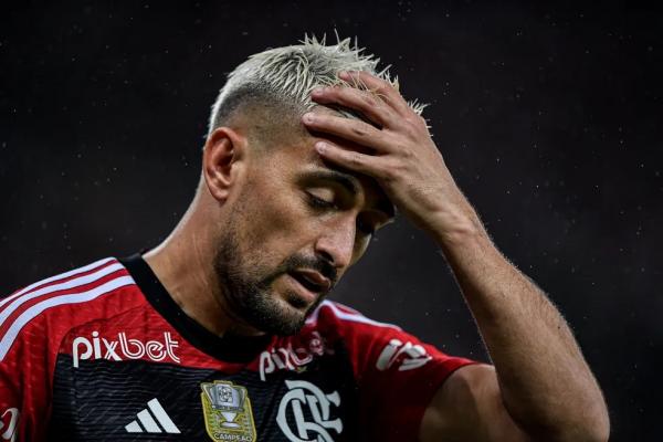 Arrascaeta Flamengo x Internacional.(Imagem:Thiago Ribeiro/AGIF)