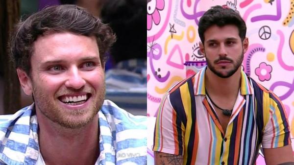 BBB22: Lucas fala que tem receio com Rodrigo: Pode passar por cima(Imagem:Reprodução)