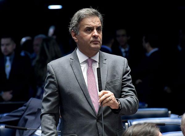 O ex-governador de Minas Gerais Aécio Neves (PSDB) foi denunciado pelo Ministério Público de Minas Gerais (MPMG) por peculato, corrupção e lavagem de dinheiro na construção da Cida(Imagem:Reprodução)