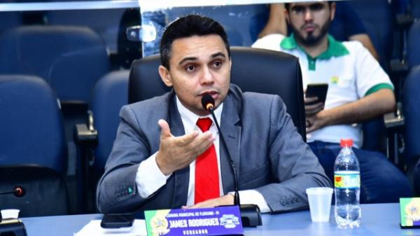 Vereador James Rodrigues(Imagem:CMF)