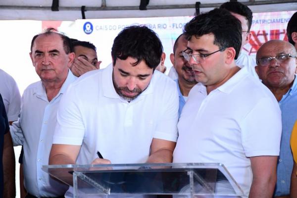 Revitalização da Beira Rio é autorizada em Floriano com investimento de mais de R$ 7 milhões através de emendas do deputado Marden Menezes.(Imagem:Ascom)
