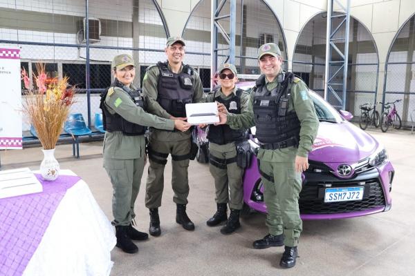Os equipamentos devem otimizar os serviços oferecidos pela patrulha em prol das mulheres vítimas de violência no Piauí.(Imagem:Divulgação)