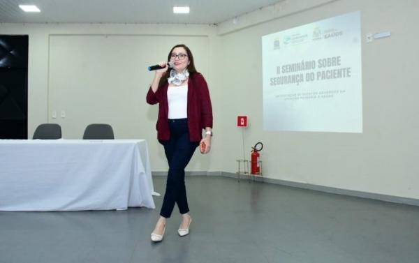 Sa&uacute;de de Floriano participa de semin&aacute;rio da UFPI e refor&ccedil;a compromisso com a seguran&ccedil;a do paciente(Imagem:Secom)