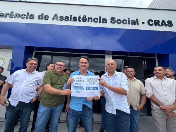 Em agenda pelo Piau&iacute;, Ciro Nogueira participa de festejos, entrega obras e anuncia investimentos.(Imagem:Ascom)