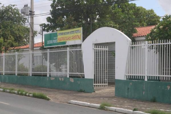 Escola Estadual Lucídio Portela, na Zona Sul de Teresina.(Imagem:Maria Romero/ G1 PI)