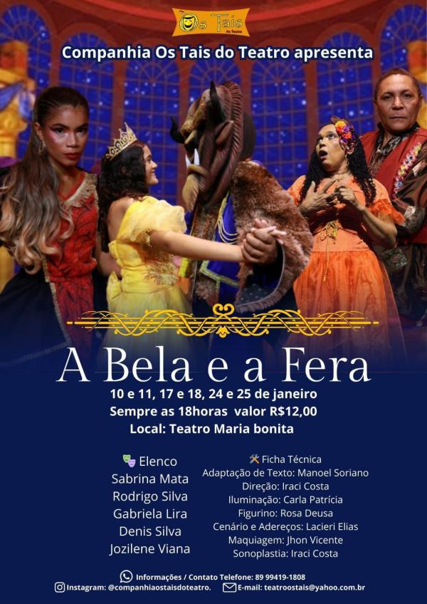 As f&eacute;rias escolares est&atilde;o chegando ao fim, mas ainda h&aacute; programa&ccedil;&atilde;o especial para a crian&ccedil;ada e para toda a fam&iacute;lia em Floriano. A Companhia Os Tais do Teatro promove um grandioso(Imagem:Reprodu&ccedil;&atilde;o)