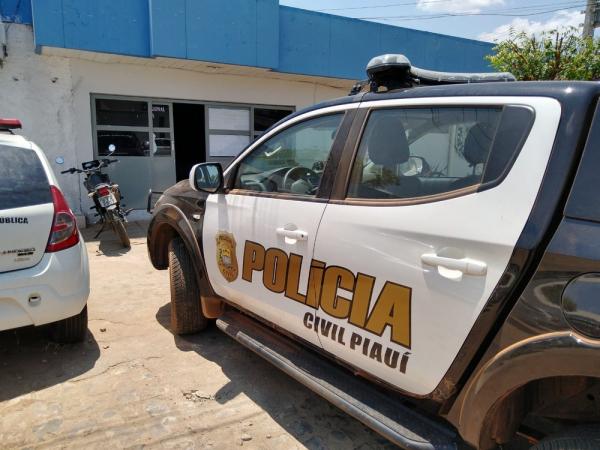 Polícia Civil de Picos.(Imagem:Antônio Rocha /TV Clube)