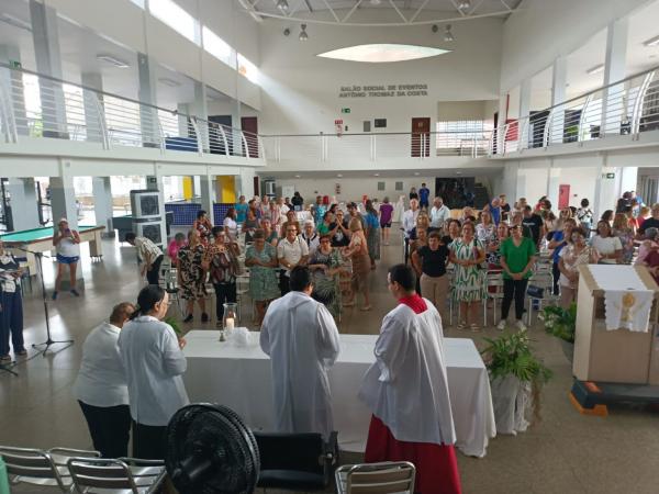 Sesc Beira Rio realiza celebra&ccedil;&atilde;o de P&aacute;scoa com participa&ccedil;&atilde;o ativa do grupo 60+.(Imagem:Divulga&ccedil;&atilde;o)
