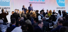Bolsonaro discursa para empresários(Imagem:Divulgação)