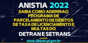 Saiba como aderir ao programa de parcelamento de débitos de taxas de Licenciamento e Multas.(Imagem:Reprodução)