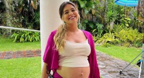Viih Tube explica como virou comentarista de reality show de pegação na fase final da gravidez(Imagem:Divulgação)