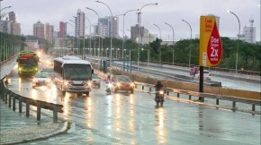 Pancadas de chuvas e trovoadas estão previstas para diversas regiões do Piauí nesta quarta (1°)(Imagem:Reprodução/TV Clube)