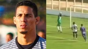 Defensor, ex-Corisabbá, detalha confusão após choque de cabeça em lance com atleta. Jogador sai de campo, leva 