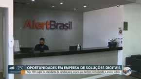 Empresa de soluções digitais abre 150 vagas de emprego em Campinas.(Imagem:Reprodução)