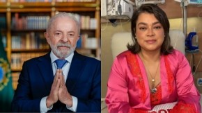 Lula lamenta morte de Preta Gil:Seguiu espalhando a alegria de viver mesmo nos momentos dificeis(Imagem:Reprodução)