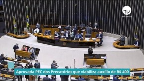 Por 328 votos a 160, o Plenário da Câmara dos Deputados rejeitou um destaque (sugestão de mudança) ao texto da Proposta de Emenda à Constituição (PEC) dos Precatórios proposto pelo(Imagem:Reprodução)