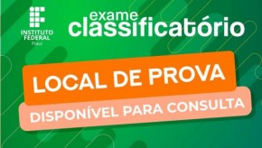 IFPI divulga locais de prova do Exame Classificatório 2022-1.(Imagem:Divulgação)