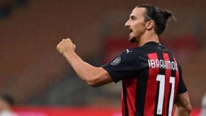 Ibrahimovic testa positivo para covid-19 e desfalca Milan em jogo da Liga Europa(Imagem:Divulgação)