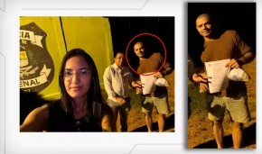 Foto divulgada pela defesa de Bruno Lima mostra suspeito com decis&atilde;o de soltura(Imagem:Arquivo Pessoal)