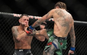 Ex-campeão do UFC tem rosto esmagado por golpe(Imagem:Reprodução)