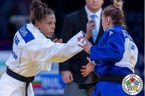 Rafaela Silva é bicampeã mundial de Judô após dois anos de suspensão(Imagem:Gabriela Sabau/IFJ)