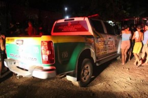 Criança é baleada na cabeça durante arraiá em creche de Teresina(Imagem:Laura Moura)