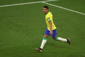 Casemiro marcou o gol do Brasil no segundo tempo(Imagem:Adrian Dennis)