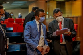 Deputados Francisco Costa (PT) e João de Deus (PT)(Imagem:Alepi)