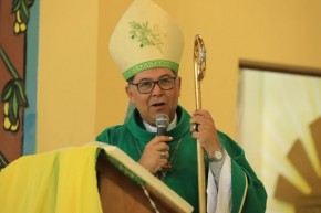 Dom Edivalter Andrade, Bispo Diocesano.(Imagem:Divulgação)