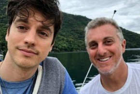 Fernando Grostein e o irmão Luciano Huck(Imagem:Reprodução)