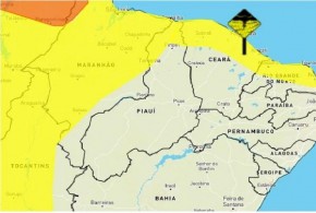 Inmet emite alerta para tempestades em cidades do litoral do Piauí(Imagem:Divulgação)