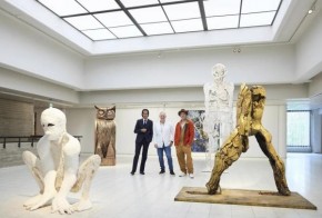 Brad Pitt estreia como escultor com exposição na Finlândia(Imagem:Divulgação)