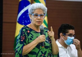 Governadora Regina Sousa (PT)(Imagem:Renato Andrade)