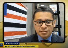 Secretário Estadual de Saúde do Maranhão, Carlos Lula.(Imagem:Reprodução)