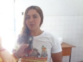Inácia Maria, coordenadora do Projeto Amarelinho(Imagem:FlorianoNews)