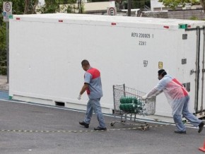 Manaus durante a crise da falta de oxigênio(Imagem:Bruno Kelly)