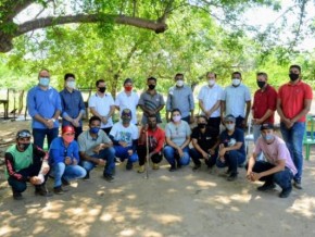 Prefeito Joel participa de encerramento do curso de mecanização agrícola nos Morrinhos(Imagem:SECOM)