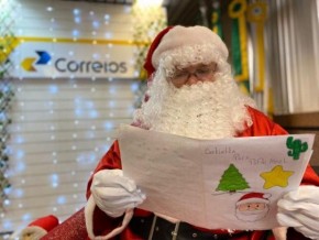 Campanha Papai Noel dos Correios vai começar a entrega dos presentes(Imagem:Divulgação)