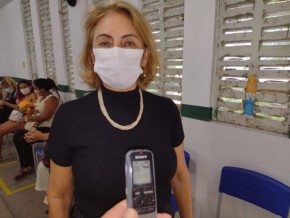 Coordenadora do Hemocentro de Floriano, Glória Barguil(Imagem:FlorianoNews)