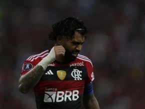 Gabigol foi alvo de críticas de um torcedor que não gostou da derrota do Flamengo(Imagem:Alexandre Cassiano)