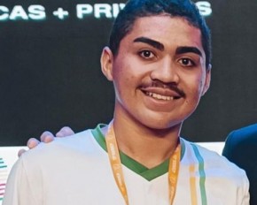 Gabriel Barbosa foi medalhista de bronze na Maratona de Tecnologia e Informática 2023.(Imagem:Divulgação)
