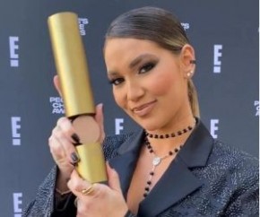 Virgínia é eleita a Influenciadora Brasileira do Ano no PCA(Imagem:Divulgação)