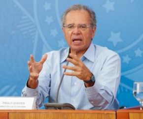 Antes colocado pelo presidente Jair Bolsonaro (sem partido) como dono da palavra final em decisões econômicas do governo, o ministro Paulo Guedes (Economia) viu seus interesses con(Imagem:Reprodução)