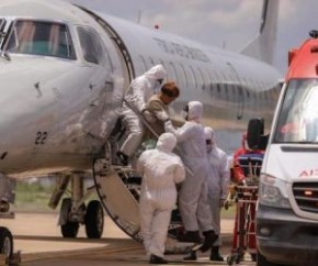 Os 15 novos pacientes de Manaus que serão transferidos para tratar a covid-19 em Teresina, só devem chegar na capital do Piauí na noite deste domingo. Eles serão levados para o Hos(Imagem:Reprodução)