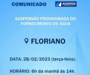 Comunicado Agespisa(Imagem:Divulgação)